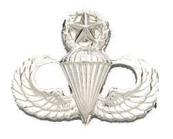 Badge: Master Parachutist - No Shine  