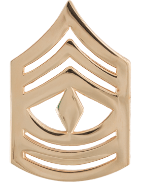 Marine Corps Chevron: First Sergeant - No Shine