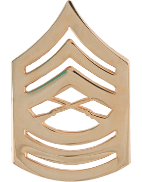 Marine Corps Chevron: Master Sergeant - No Shine