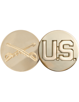 Army Enlisted Branch Of Service Collar Device: Cavalry